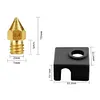 9x Assembled Extruder Hot End MK8 Nozzle for Ender 3 V2 3D Printer
