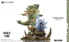 1/20 Scale World Zukan Evolution of Tyranitar Set - Pokemon Resin Statue - VS Studio