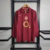 2005/2006 Retro Long Sleeve Arsenal Home Football Shirt 1:1 Thai Quality