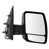 TRQ Right Mirror with Heat with Chrome Cover Passenger Side Compatible with 2012-2021 Nissan NV1500 NV2500 NV3500 NI1321248