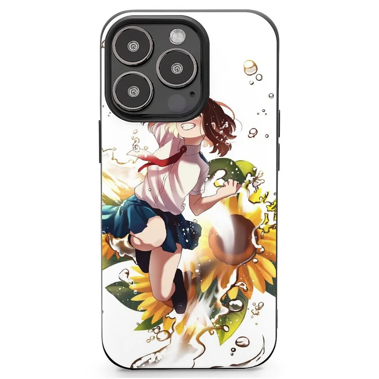Ochaco Uraraka Anime My Hero Academia Phone Case(23) Mobile Phone Shell IPhone 13 and iPhone14 Pro Max and IPhone 15 Plus Case - Heather Prints Shirts