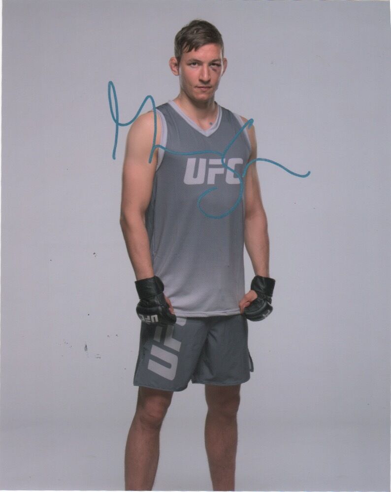 UFC Martin Svensson Signed Autographed 8x10 Photo Poster painting COA