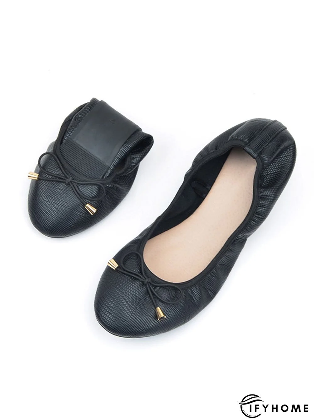 Retro Bow Comfortable Soft Shallow Shoes | IFYHOME