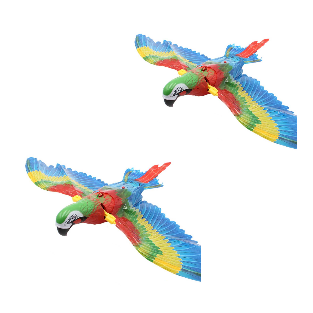 Waggfluence Bird Simulation Interactive Hanging Parrot/Eagle Flying Toy for Cats (HOT PRODUCT | LOW STOCK)