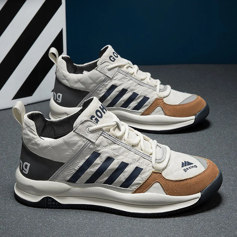 Modern European Sneakers With A Thick Sole To Increase The Height