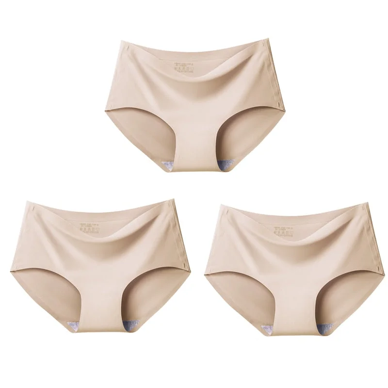Meet'r 3Pcs/lot Seamless Panty Set Underwear Female Comfort Intimates Female Low-Rise Briefs G String Lingerie Drop Shipping