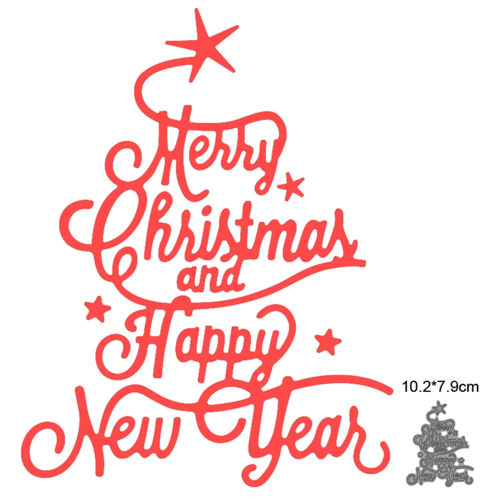 Customized Dies Christmas Snowflake Deer Socks Metal Cutting Dies Scrapbooking Dies For DIY Craft Paper Card Making Stencils Die