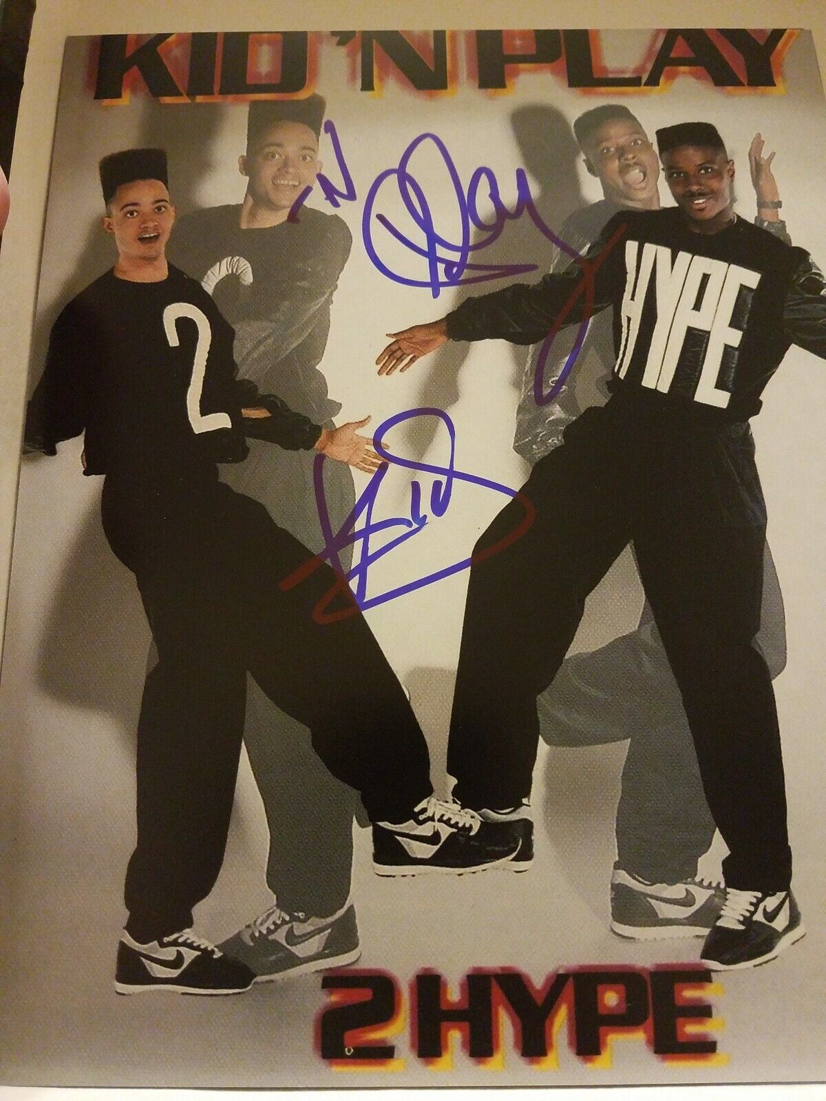 Kid 'N Play Signed Autographed 8X10 Photo Poster painting