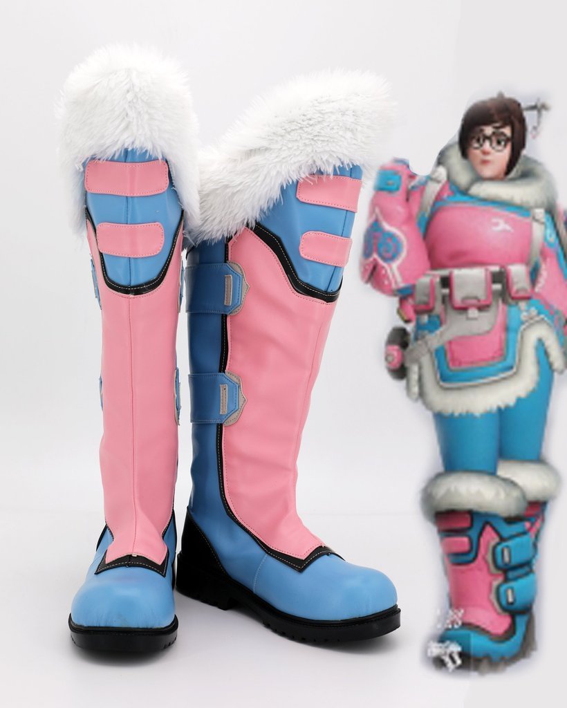 Overwatch Meiling Zhou Cosplau Shoes