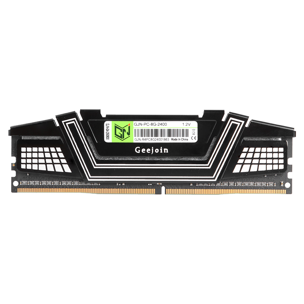 

8GB 16GB 2400MHz DDR4 Heat Sink RAM Module 1.2V 288Pin Radiator Memory Chip, 501 Original