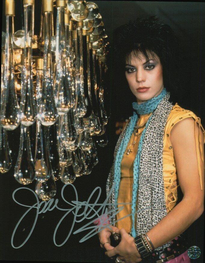 JOAN JETT Autographed Original 8x10 Photo Poster painting LOA TTM