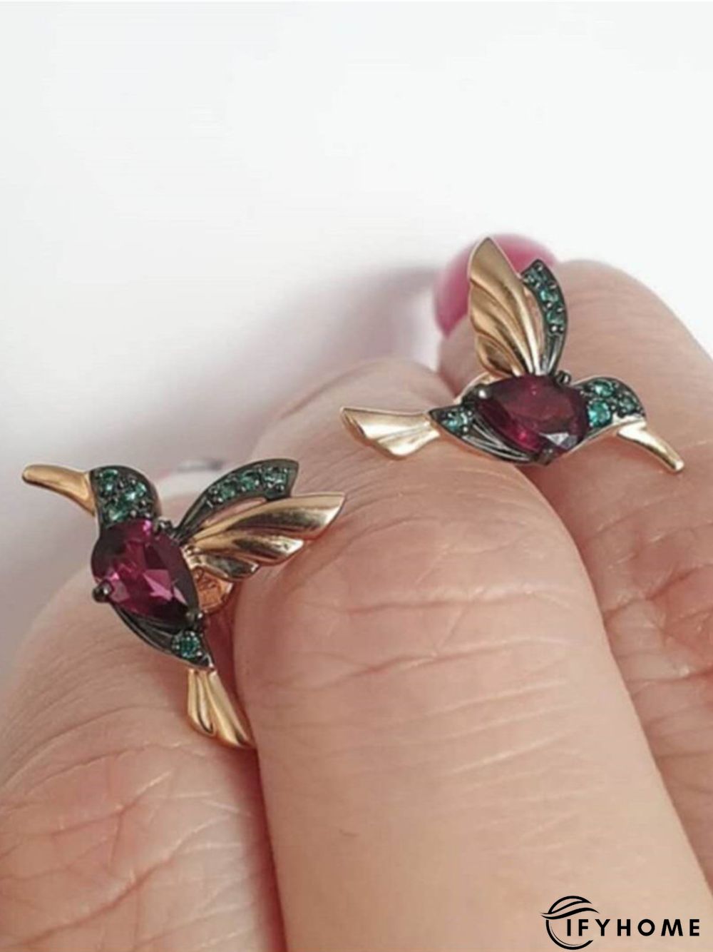 Bejeweled Bird Earrings | IFYHOME