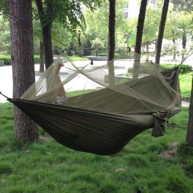 Hammockee - Camping Hammock with Mosquito Net