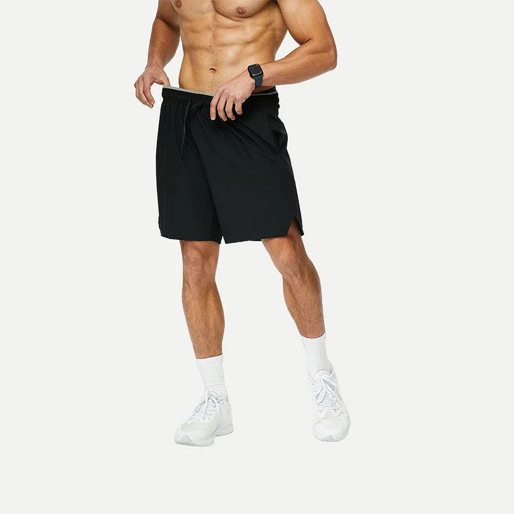 Solid Color Basic Casual Shorts