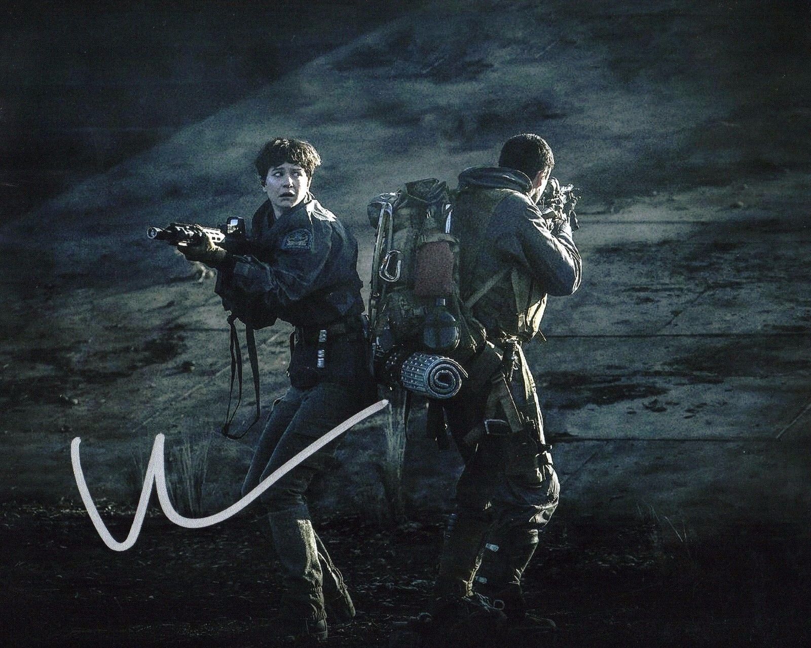 GFA Alien Covenant * KATHERINE WATERSTON * Signed 8x10 Photo Poster painting AD1 COA