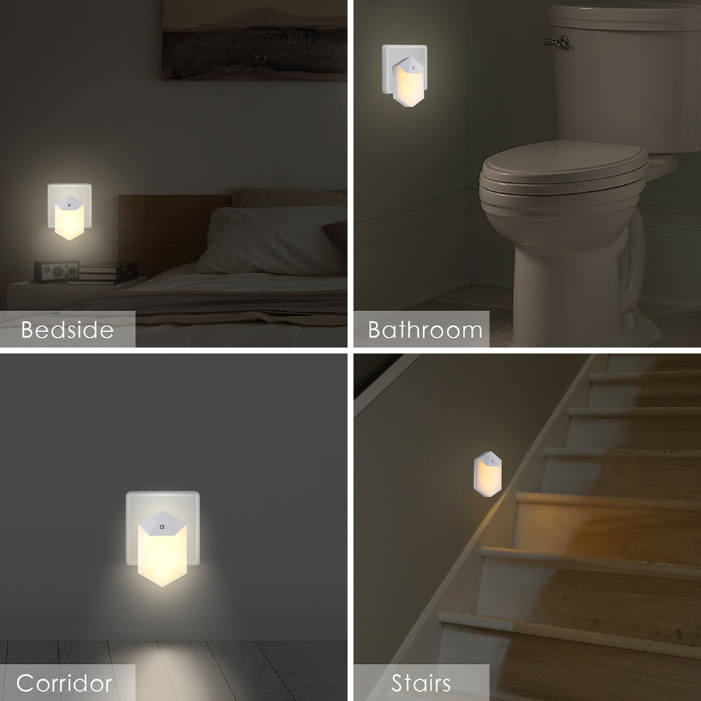 

1Pc Mini LED Plug Sensor Control-Night Light, 501 Original