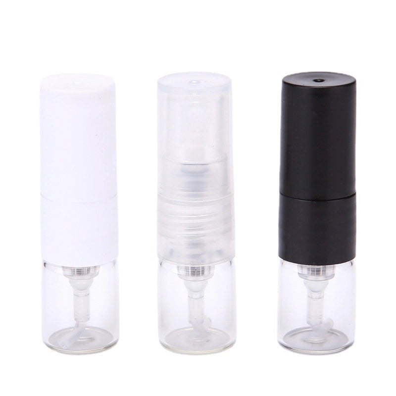 Perfume Sub-bottling 1ml Glass High-end Portable Direct Sample Sub-bottling Artifact Fine Spray Press Empty Bottle