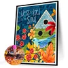 Diamond Painting -DIY Round Drill Bird