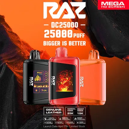 RAZ LTX 25K Disposable Vape（5%, 16mL, 25000 Puffs）