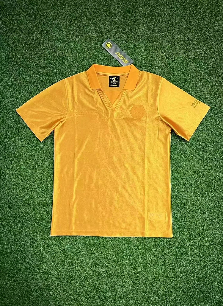 2024-2025 Wolverhampton Wanderers 70th Anniversary Jersey