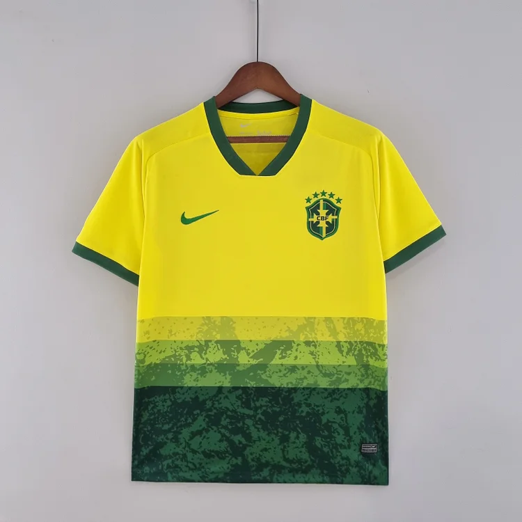 Brazil Limited Edition Shirt Kit 2022-2023 - Yellow Grün
