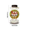 DIY Christmas Gnome Wooden Special Shaped Diamond Painting Candle Holder