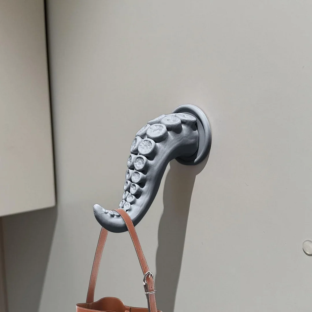 Octopus Claw Magnetic Bracket, 3D Octopus Claw Magnetic Bracket for Phone, Creative Octopus Tentacle Magnetic Phone Holder, Multifunctional Octopus Holder Phone Stand (Gray)