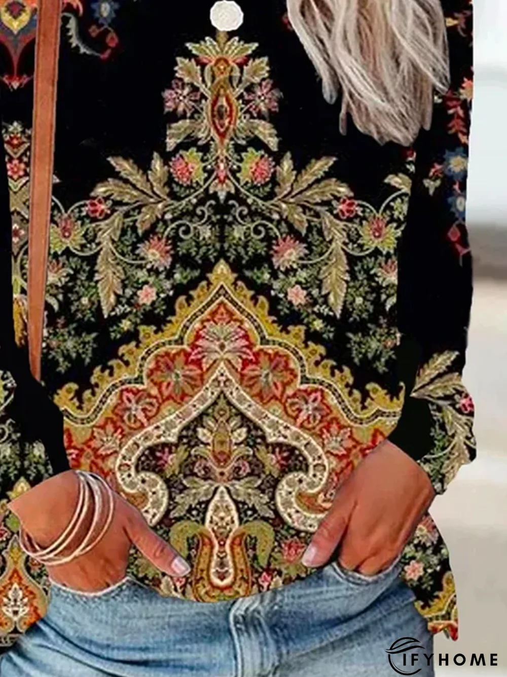 Casual Loosen T-shirt | IFYHOME