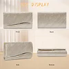 Damen Abendtasche, Modische Handtasche,Elegante Hochzeit Clutch,Envelope M&auml;dchen Kettentasche,Festliche kleine Crossbody Schultertaschen f&uuml;r Abschlussball,Party,Freizeit Date