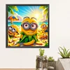 Minions – Diamantmalerei mit rundem Bohrer – 30 x 30 cm