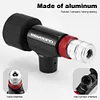 Bicycle Quick Inflatable Head Lightweight CO2 Gas Pump Head for Tire Repair Tool