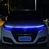 Car Hood LED Light Bar New Start Scanning Streamer Light Hood Light Center Grid Atmosphere Light Hood Light Super Bright Light Guide Light