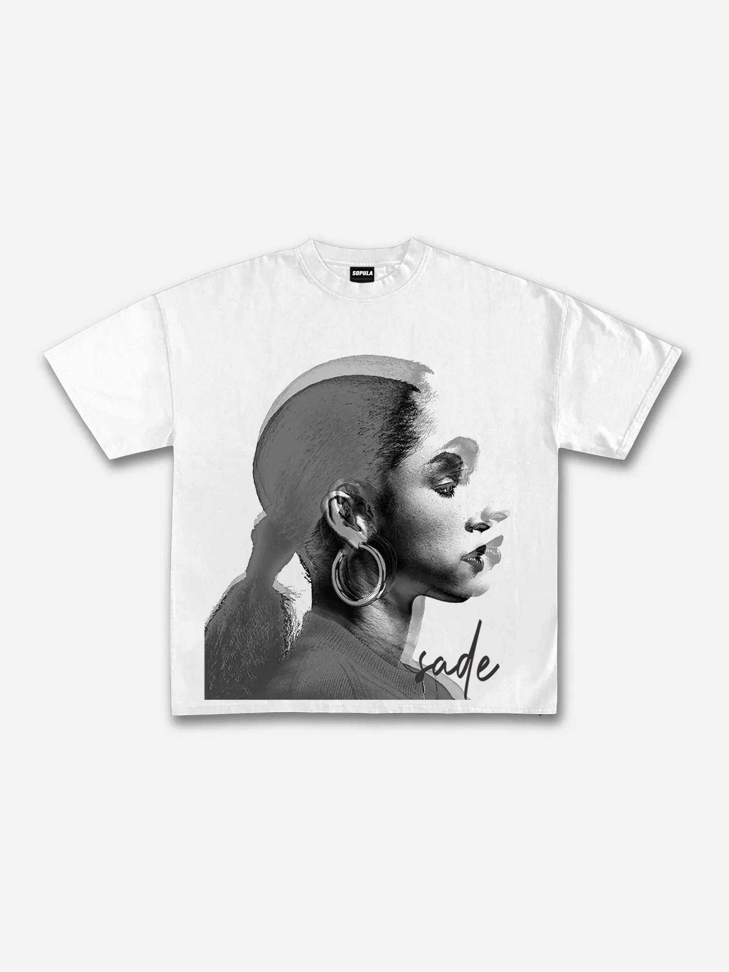 Vintage Short Sleeve Sade Adu Print 100% Cotton T-shirt elevenforest