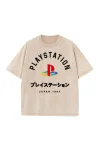 PlayStation Print Crew Neck Unisex T-shirt by Inlyline