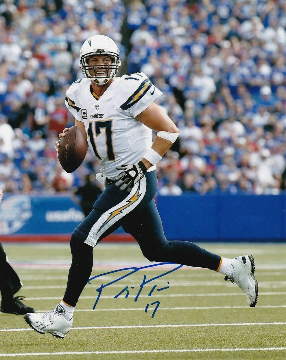 Philip Rivers Autographed Signed 8x10 Photo Poster painting ( Chargers ) REPRINT