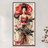Ancient Style Girl-11CT Stamped Cross Stitch 50*100cm/19.69*39.37in (Big Size)