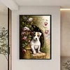 (Big Size) Retro Dog - 11CT Stamped Cross Stitch 40*60cm/15.75*23.62in