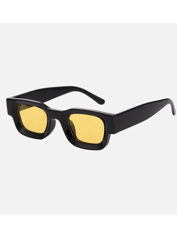 Hip-pop Square Frame AC Ocean Lens Sunglass