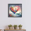 (40*40cm)Lighthouse - Full Round Drill Diamond Painting