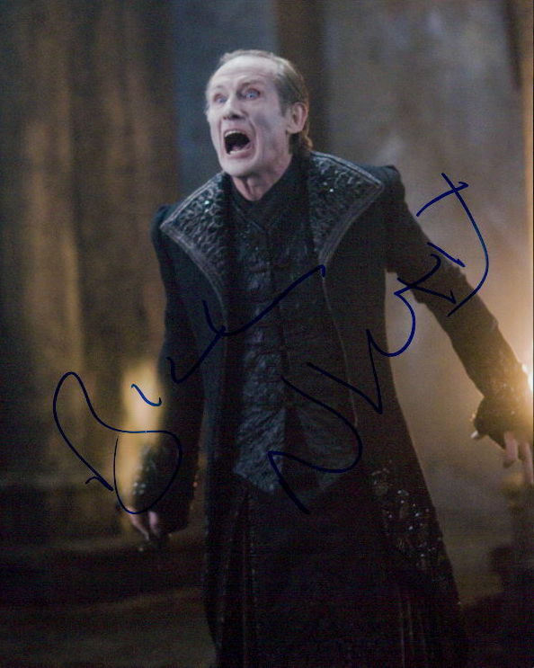 Bill Nighy (Underworld) signed 8x10 Photo Poster painting in-person