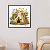(Multi-Style)Outdoor Camping-Partial Special Shaped Diamond Painting 30*30CM