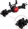 AMK Aluminum Alloy Complete Front CNC Axle Set 30T/8T for 1/10 RC Crawler AR44 SCX10 II 90047 90046 AX90060 Builders Kit Upgrade