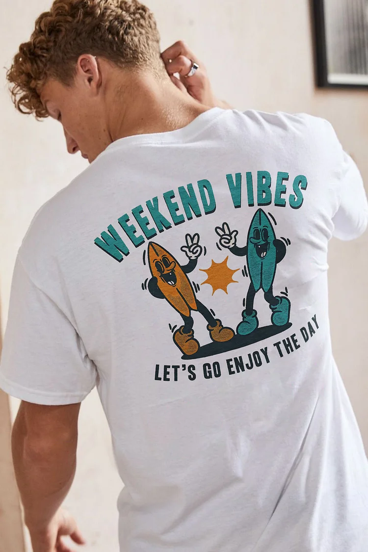 Weekend Vibes Let's Go Enjoy The Day T-shirt