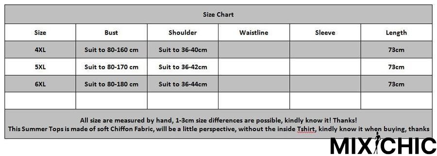 Plus Size Women Chiffon Blouse Shirt Batwing Sleeve Tops Blouses