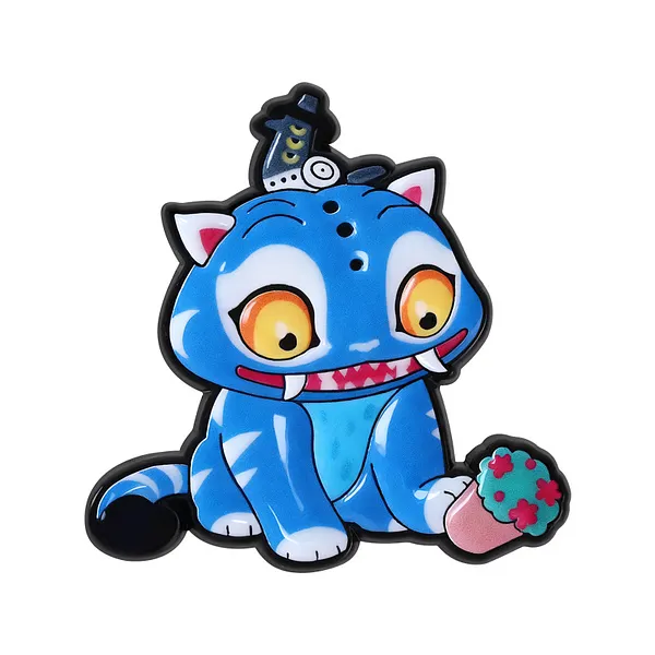 Foto del pin Gato Azul Travieso