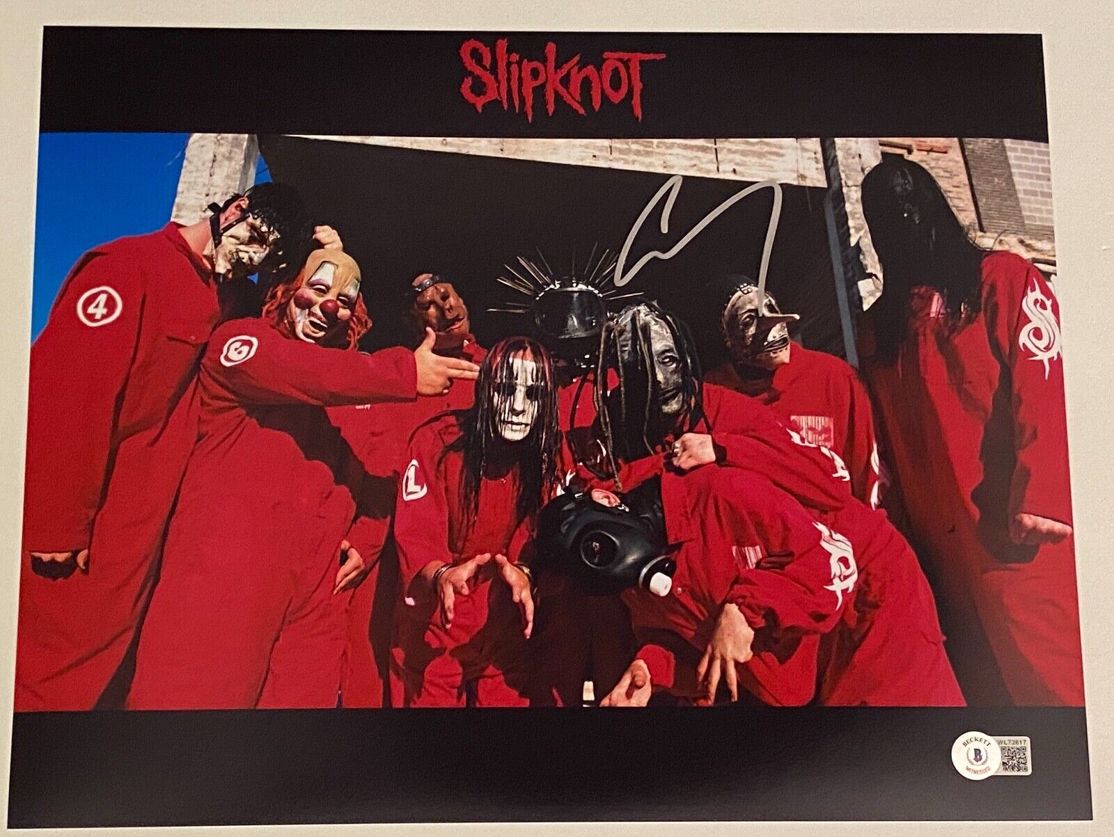 Corey Taylor Signed Autograph 11x14 Photo Poster painting Slipknot Stone Sour Proof Beckett COA