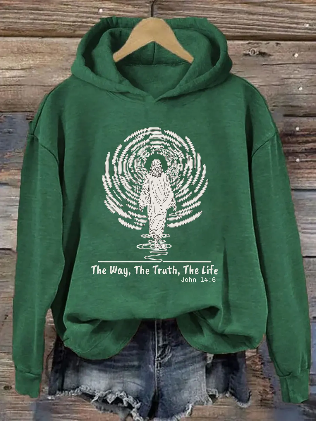 The Way The Truth The Life John 14:6 Hoodie