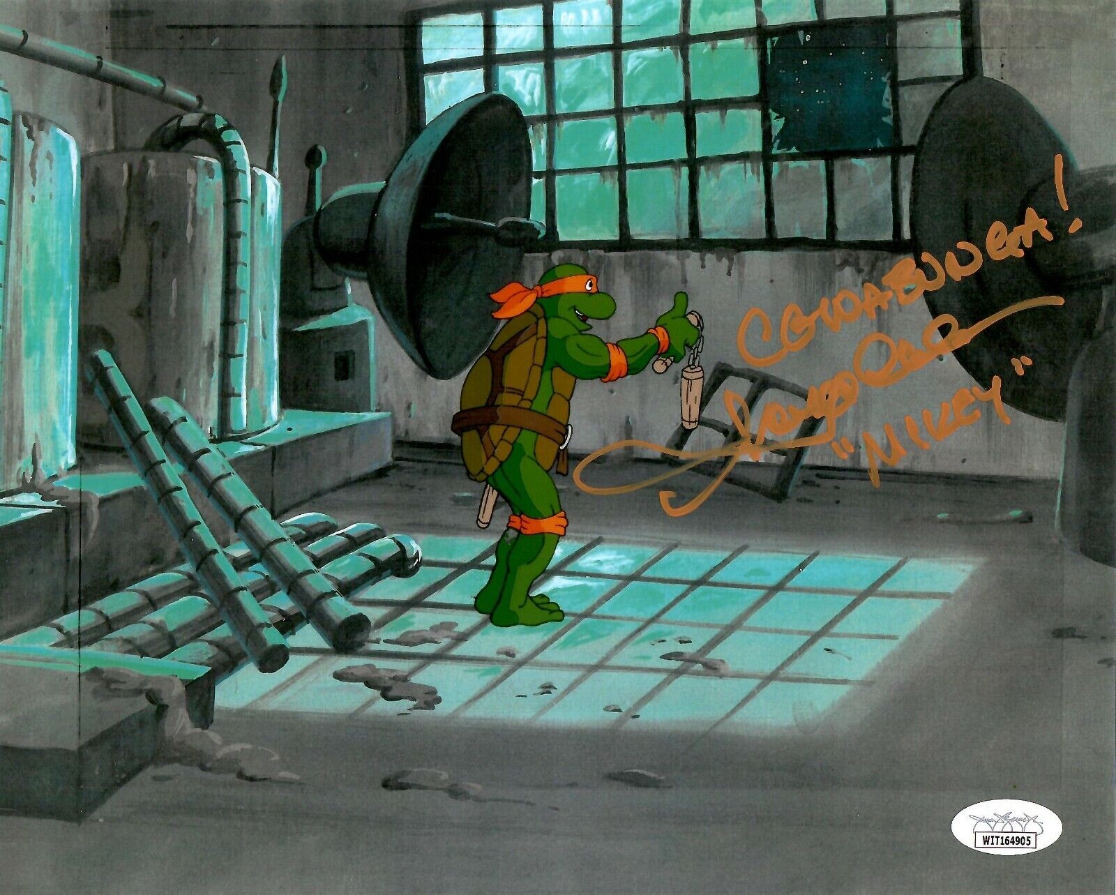 Townsend Coleman signed inscribed 8x10 Photo Poster painting JSA Teenage Mutant Ninja Turtles