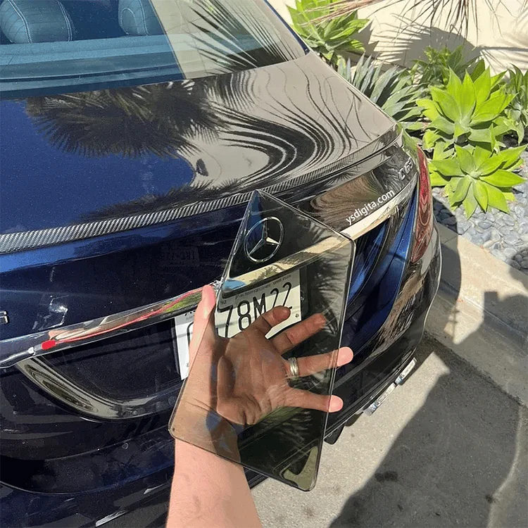 Blackout License Plate