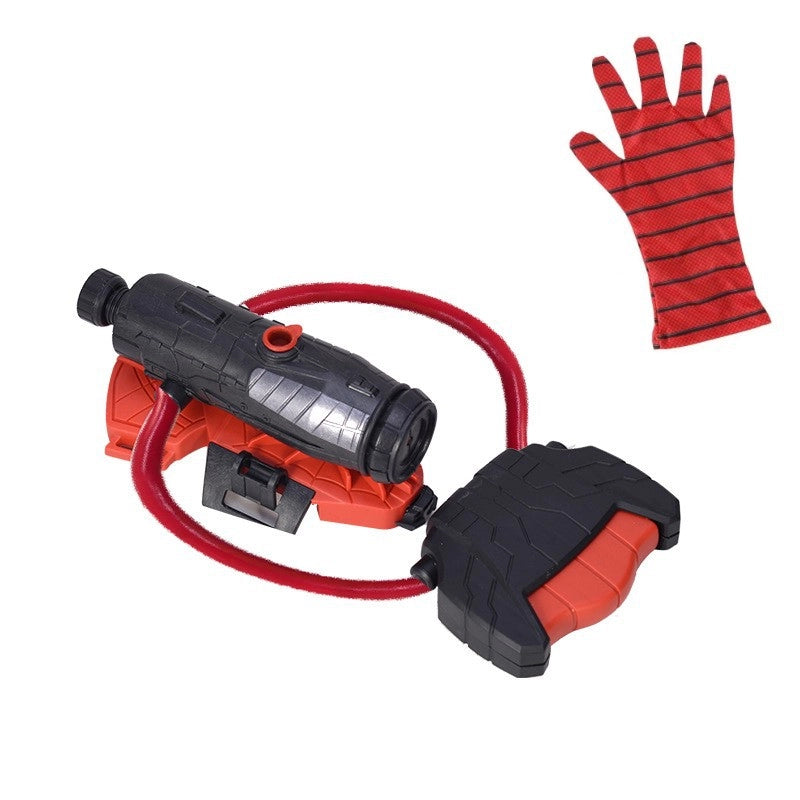 Spider Wrist Launcher Children’s Wearable Spider Gloves Water Play Toy Manual Press Water Gun